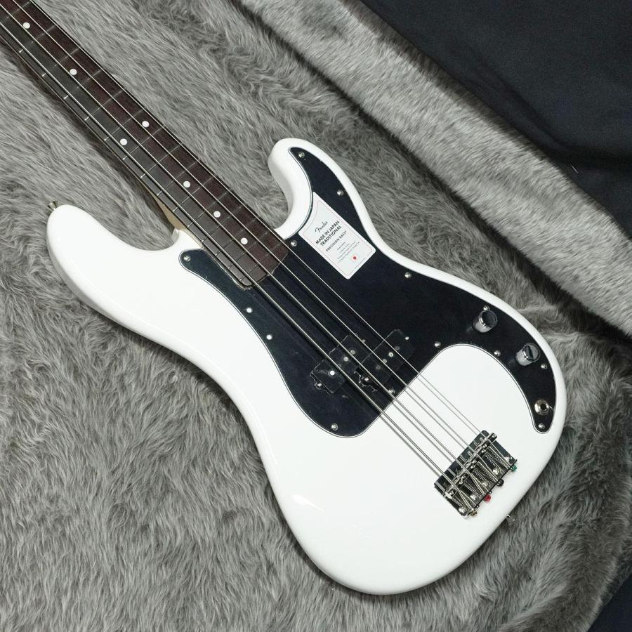 Fender Made in Japan Traditional 70s Precision Bass RW Arctic White