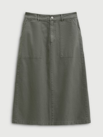 女裝 A字中長裙-綠色