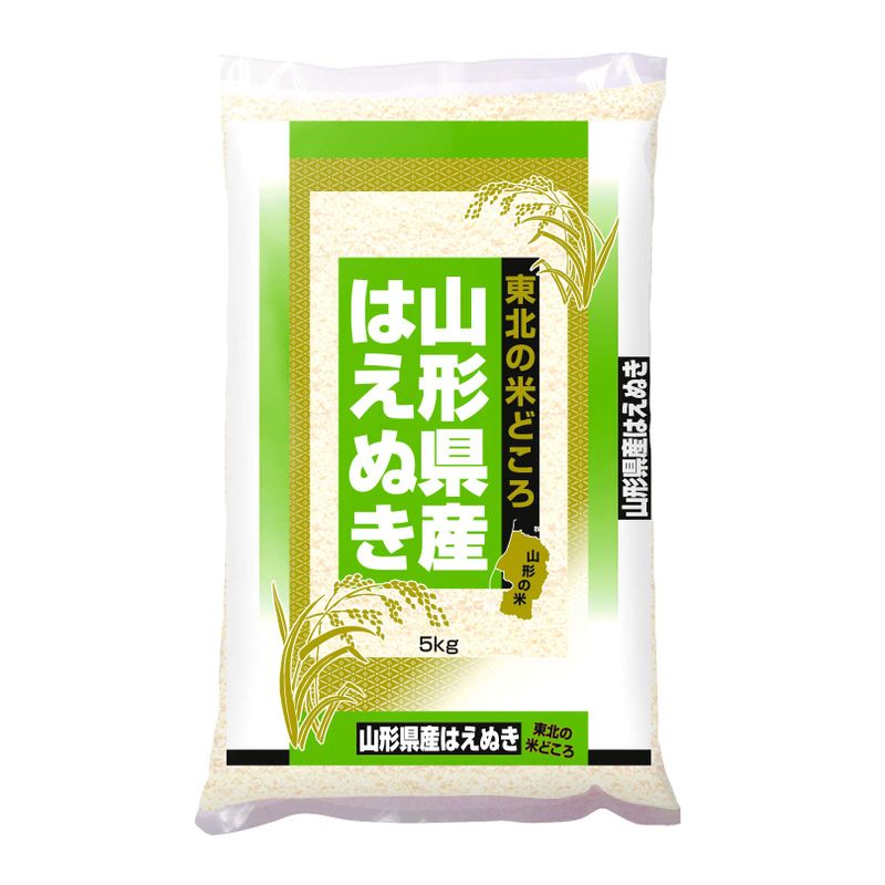 精米山形県産はえぬき 令和3年産 5kg 令和4年産