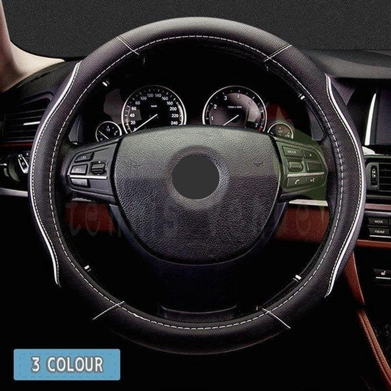 ハンドルカバー ステアリングカバー 車 38cm 軽自動車 普通車 オシャレ カー用品 ドライブ 簡単装着 内装パーツ 通販 Lineポイント最大0 5 Get Lineショッピング