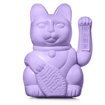 【DONKEY PRODUCTS】Lucky Cat 巨型招手招財貓 (丁香紫色)(30cm)