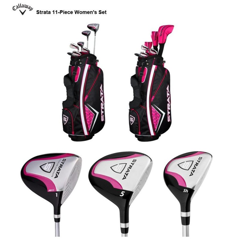 レフティモデル）Callaway Strata 11-Piece Women's Set キャロウェイ