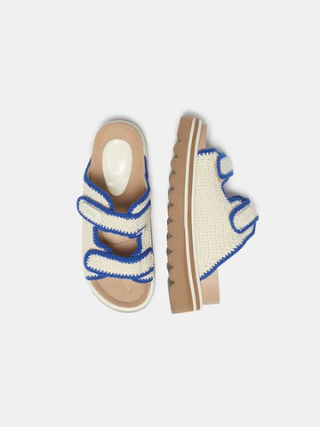 Knit Slide Sandal Sneakers [Light Beige] (DG2AM25024IVY)