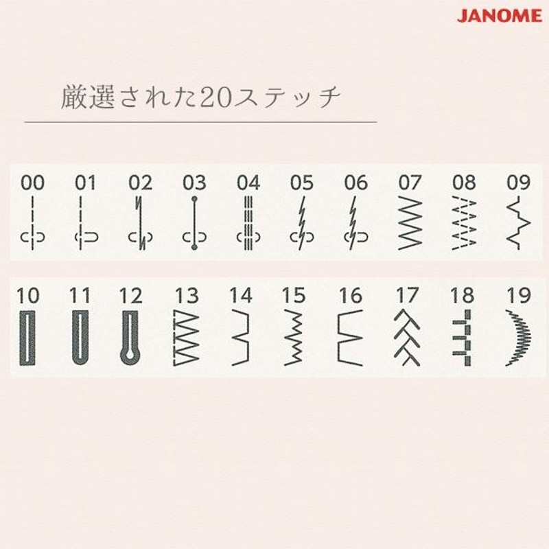 交通障害 ☆安心の保証付き☆ ジャノメ G3000 電子ミシン本体 自動糸