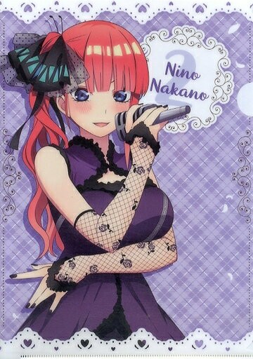 中野二乃(偶像服裝)A4文件夾五等分的新娘?