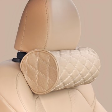 Cartem 感嘆圓筒型頸枕  1個  馬鞍棕色