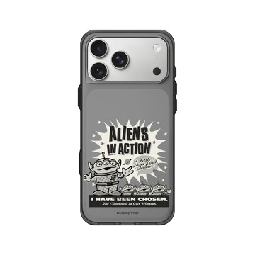 iPhone 17 Pro Max Clear (相機按鈕) 酷墨灰 - 迪士尼-玩具總動員 Toy Story - 三眼怪-美式風格