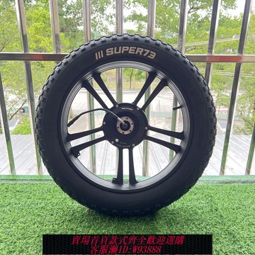 super73電機一體式輪轂電動雪地車48V電機750W功率20寸帶霍爾信號