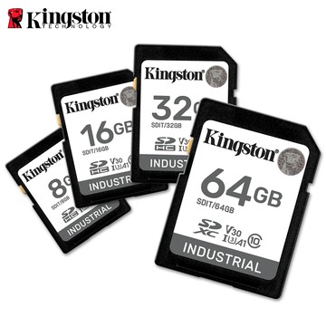 金士頓 Industrial 工業級 SDHC SDXC 記憶卡 32G 64G 高耐用 A1 U3 V30 大卡