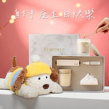 🧨新年快樂🧡『1+1獨家組合』【COZY PLUS+】手工雪山香薰蠟燭擺件禮盒#FRA076 可愛狗狗系列毛絨玩偶#CP0217 安撫娃娃 生日禮物 情人節禮物 交換禮 畢業禮物