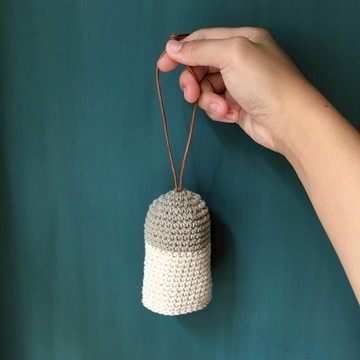 簡約編織鑰匙套・ 四組配色