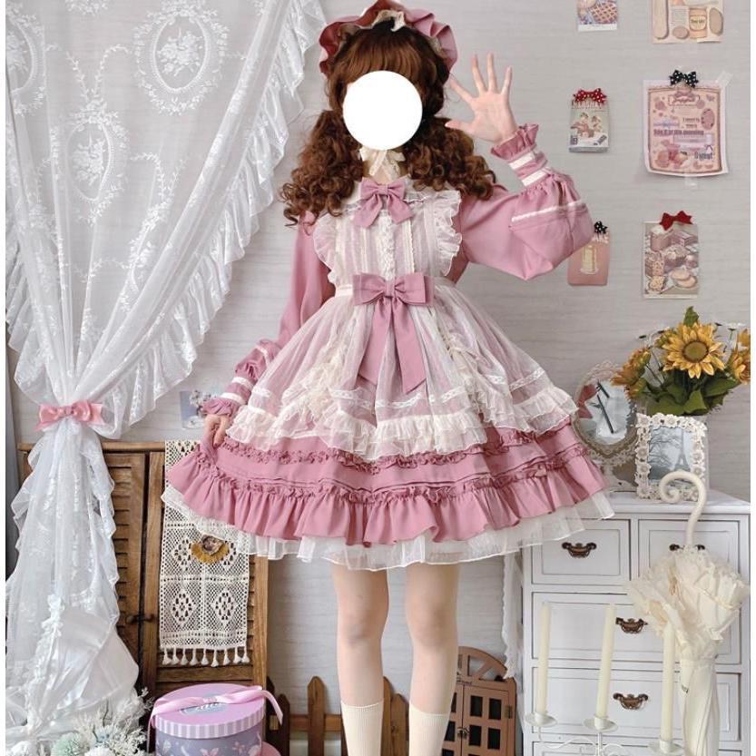 ワンピース Lolita系 sk op 日常 写真 舞台 変装 ロリータ トップス