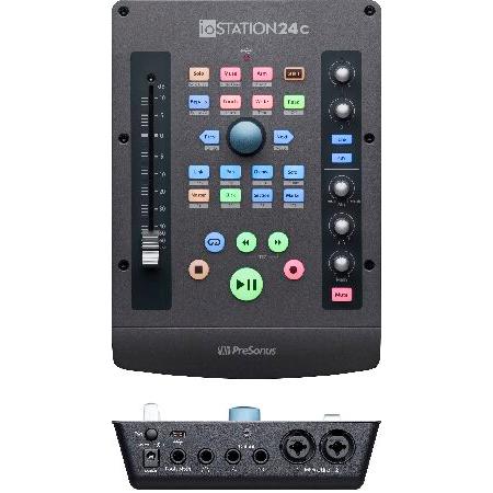 PreSonus ioStation 24c 2x2, 192 kHz, USB Audio Interface and Production Controller with Studio One Artist and Ableton Live Lite DAW Recording 並行輸入