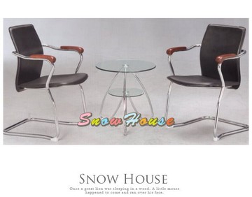 ╭☆雪之屋居家生活館☆╯A267-06 電鍍腳JL-067A造型椅/辦公椅/會議椅*單張，不含桌子