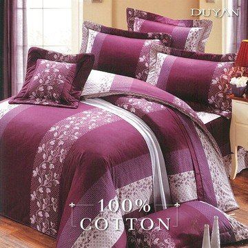 床罩組-雙人 / 精梳棉六件式 / 微薰舞曲 台灣製