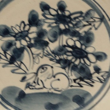兔子藍染缽 14
