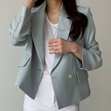 正韓外套 西裝短版外套EPC1023-創翊韓都