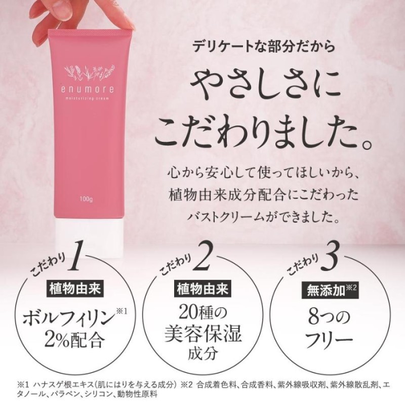 プエルラ　バスト用クリーム　100g 5本セット① Puella プエルラ バスト用クリーム（ボルフィリン・プエラリア