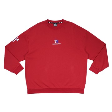 NBA 胸前隊徽 長袖上衣 大學T 76人