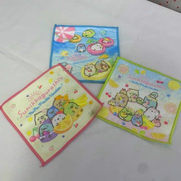 角落生物 角落小夥伴 方巾 / 卡通方巾 毛巾 擦手巾 手巾