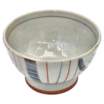 彩十草手描4井 日本製  XL05065-8  1個  彩十草手描 白色 + 紅色 + 藍色