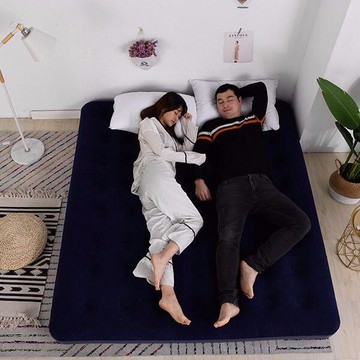 懶人充氣床單人戶外便攜氣墊床現代雙人充氣墊加厚折疊床露營氣床