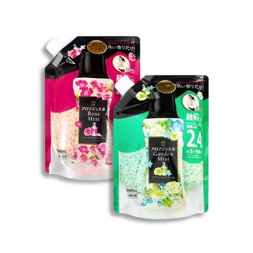 (2袋任選超值組)日本P&G-Lenor芳香寶石系列香香豆補充包1040ml/袋(長效留香約12週,毛巾運動服消臭洗衣香氛珠,室內晾曬防臭)