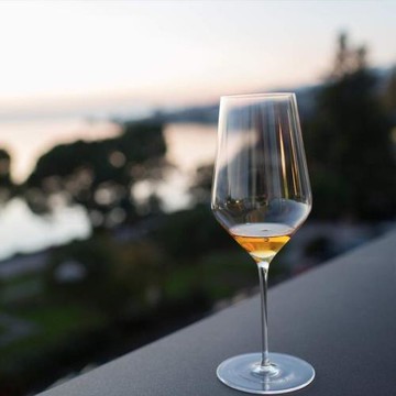 水晶玻璃白葡萄酒杯輕薄高腳杯2支西餐廳酒店高檔細桿紅酒杯子