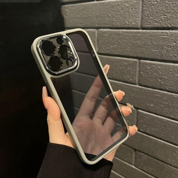高品質亞克力高透手機殼用於iPhone16 15 Pro MAX 14 13 12 晶銳鏡頭 不發黃