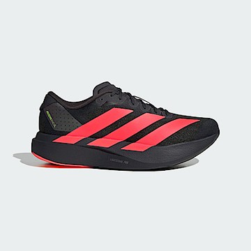 Adidas Adizero EVO SL M JR3414 男 慢跑鞋 運動鞋 跑鞋 緩震 耐磨 黑 螢光紅