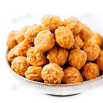 紅龍-小巧雞塊(1kg/包)#小-1J3B【魚大俠】FF317