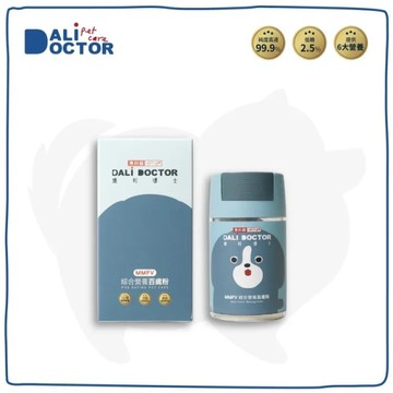 【三罐】愛寵好物~ 達利博士 MMFV 綜合營養百歲粉(貓狗適用) 50g/罐