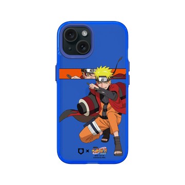 iPhone 15 Clear 激光藍 - 火影忍者 Naruto - 角色系列-鳴人仙人模式