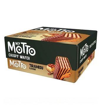 [COSCO代購5] C163941 MY MOTTO 提拉米蘇風味威化餅 30公克 X 20包