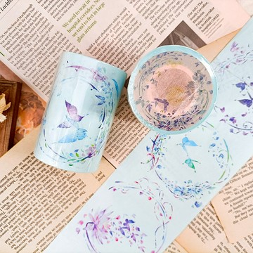 NO.1026 花飄Falling Flowers / 紙膠帶 Masking Tape