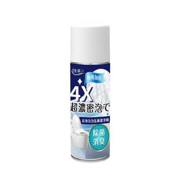 洗樂4X超濃密泡泡馬桶潔淨噴450mlx3入