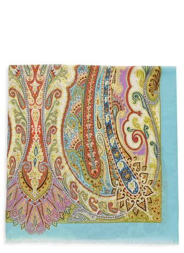 Etro Scarfs Turquoise