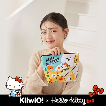Hello Kitty x Kiiwi O! 聯名款．50週年限定 實用大容量收納包 奇幻夢境