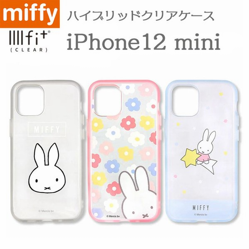 ミッフィー Iiiifit Clear Iphone12 Mini対応ケース 耐衝撃タイプ ストラップホール付き かわいい プレゼント グルマンディーズ Mf 108 通販 Lineポイント最大0 5 Get Lineショッピング