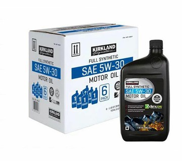 點數11%｜[COSCO代購5] W1448217 Kirkland Signature 科克蘭 5W-30 全合成機油 946毫升 X 6入