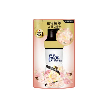 LENOR蘭諾衣物芳香豆_雪松梔子花440ml補充