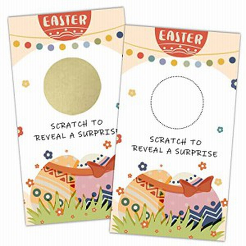 空白イースターパーティー スクラッチオフ ゲームカード 50枚入り 楽しいアクティビティ グループ 子供 大人 イースターエッグ ゲーム 通販 Lineポイント最大6 0 Get Lineショッピング