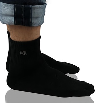 B.V.D 1/2素面毛巾底男襪  男(XL)  BN402  1雙