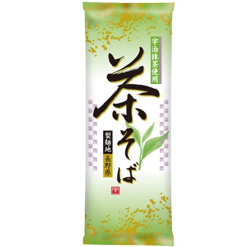 日本製粉 宇治抹茶使用 茶そば 200g*5個