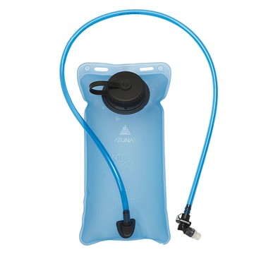 ATUNAS 歐都納 旋蓋式戶外運動抗菌水袋 2L 吸水管長100cm 耐溫-20度~50度  藍色  1個