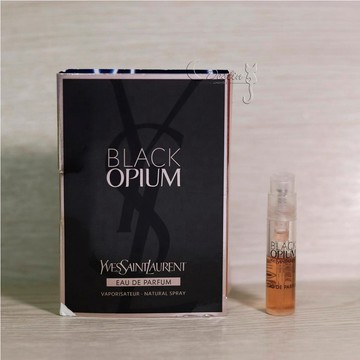 YSL 聖羅蘭 Black Opium 黑鴉片 女性淡香精 1.2ML 可噴式 試管香水 全新