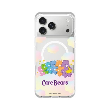 iPhone 17 Pro Max ClearX (MagSafe 兼容) 晶透白 - Care Bears - 雲朵綿綿