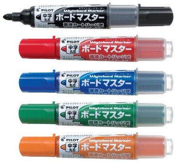PILOT 百樂白板筆 WMBM-12L 可換卡水白板筆/一支入(定45) 一般中字圓頭白板筆 日本製【APP滿額下單4%點數(單一帳號最高1500點)】6/30止