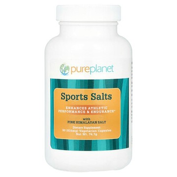 Pure Planet, Sports Salts，830 毫克，90 粒素食膠囊
