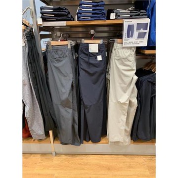 U夏季男裝彈力舒適長褲防曬修身直筒褲速干休閑褲男455542 462071